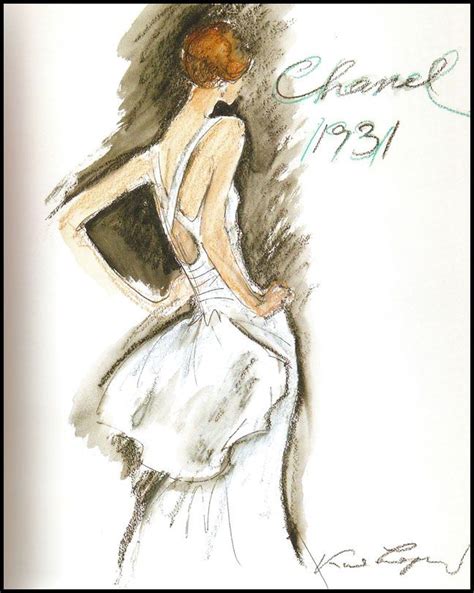 coco chanel original sketches|vintage chanel fashion sketches.